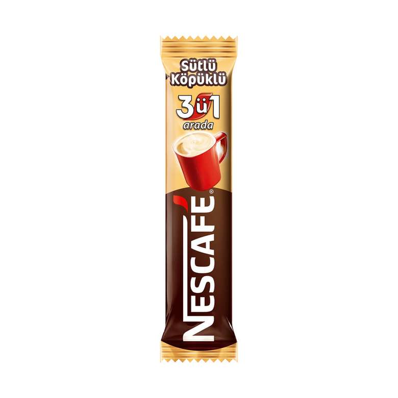 Nescafe Kahve 3'ü 1 Arada Sütlü Köpüklü 17,4 G