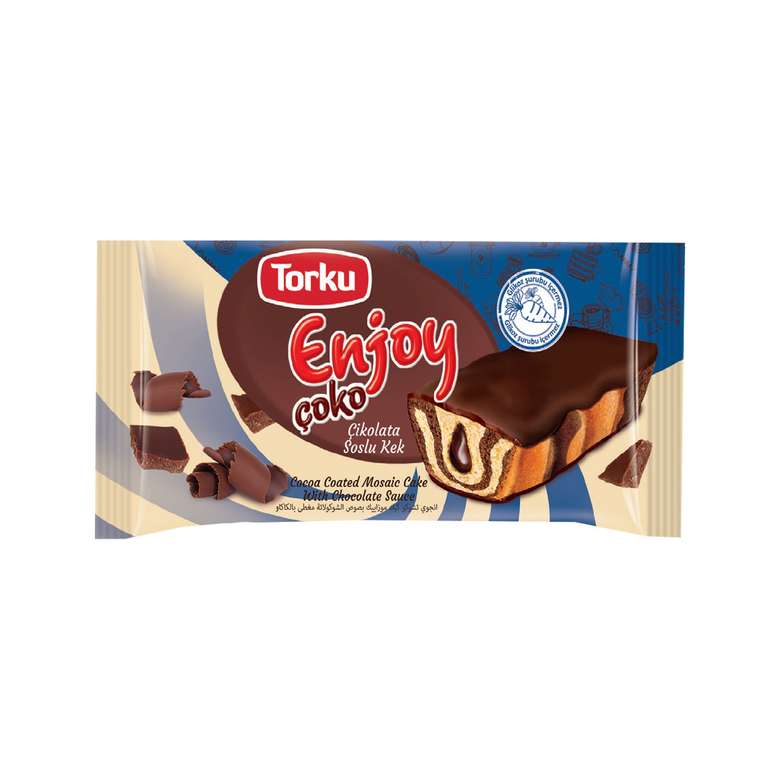 Torku Enjoy Çoko Çikolata Soslu Kek 24x55 G