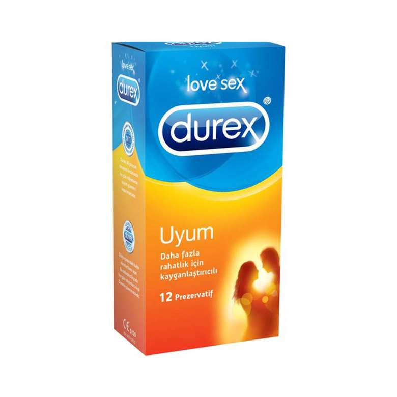 Durex Prezervatif Uyum 12'li