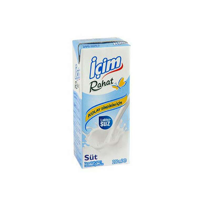 İçim Süt Laktozsuz 200 Ml