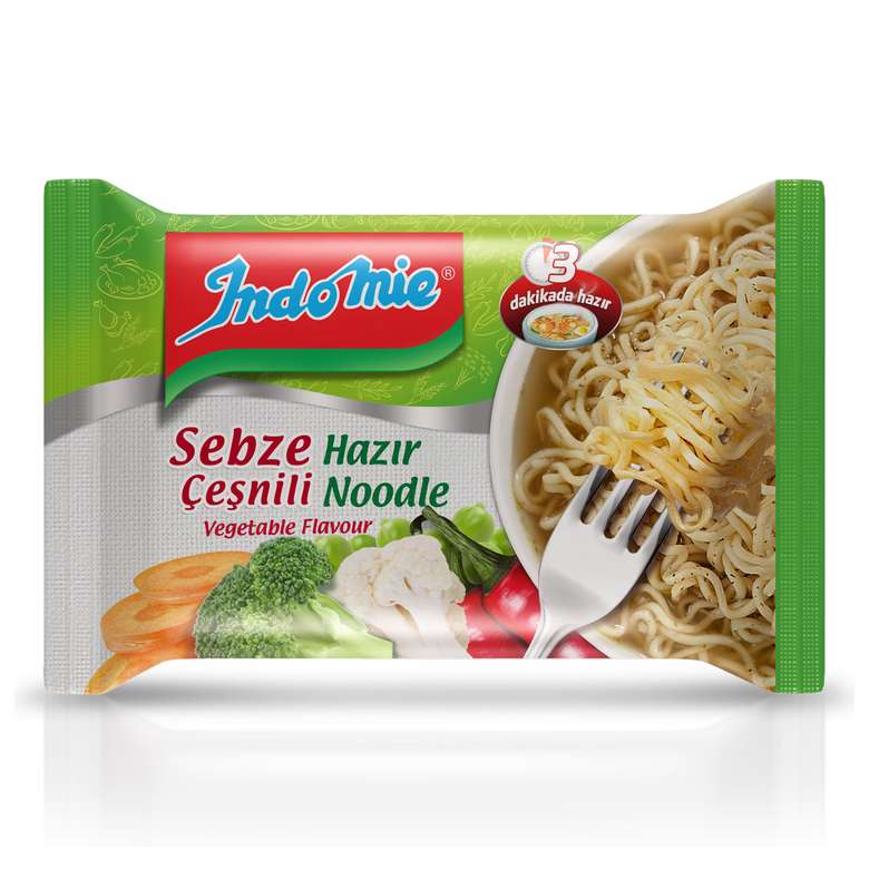 Indomie Noodle Paket Sebze Çeşnili 70/75 G