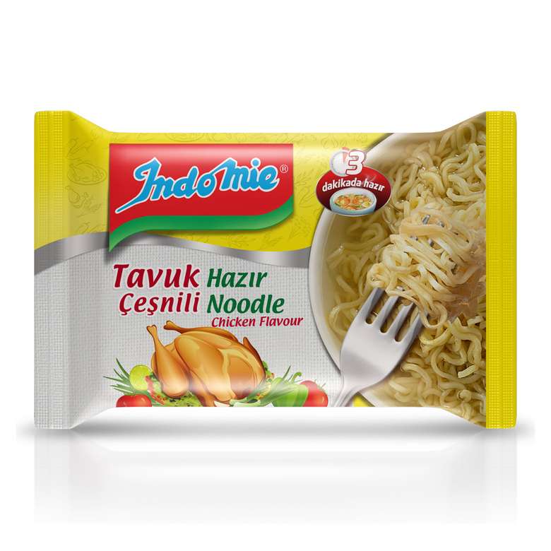 Indomie Noodle Paket Tavuk Çeşnili 70/75 G