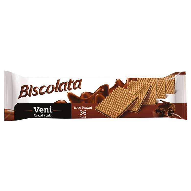 Biscolata Veni Gofret Çikolata Kremalı 110g
