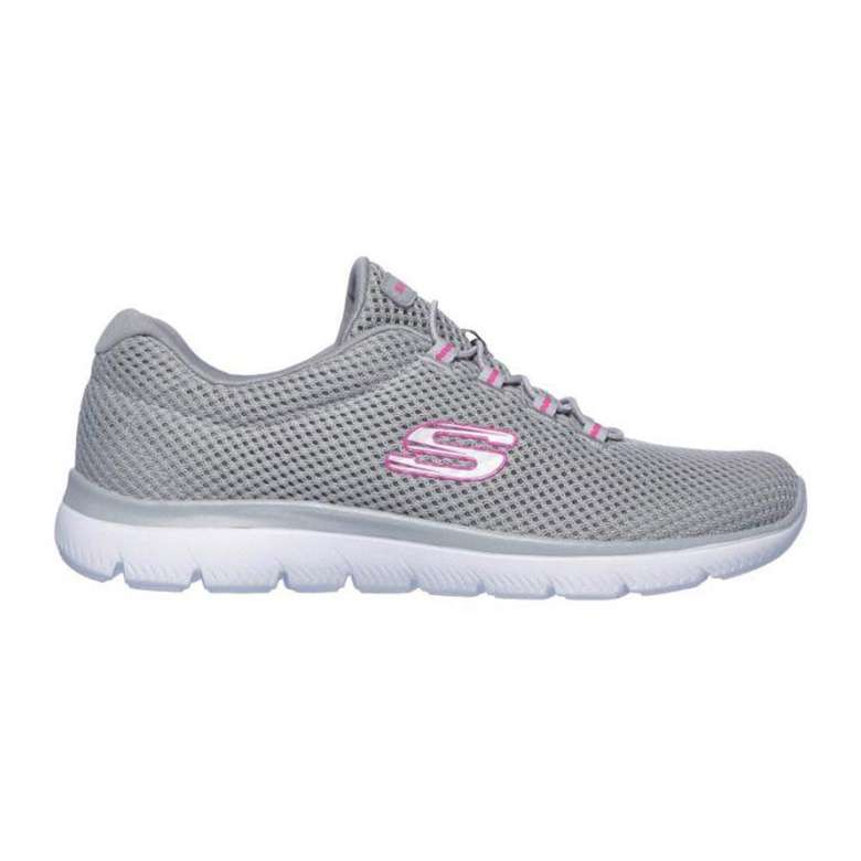 Skechers 12985-GYHP Kadın Spor Ayakkabı Gri