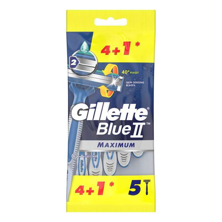 Gillette Blue 2 Max 4+1 Traş Bıçağı
