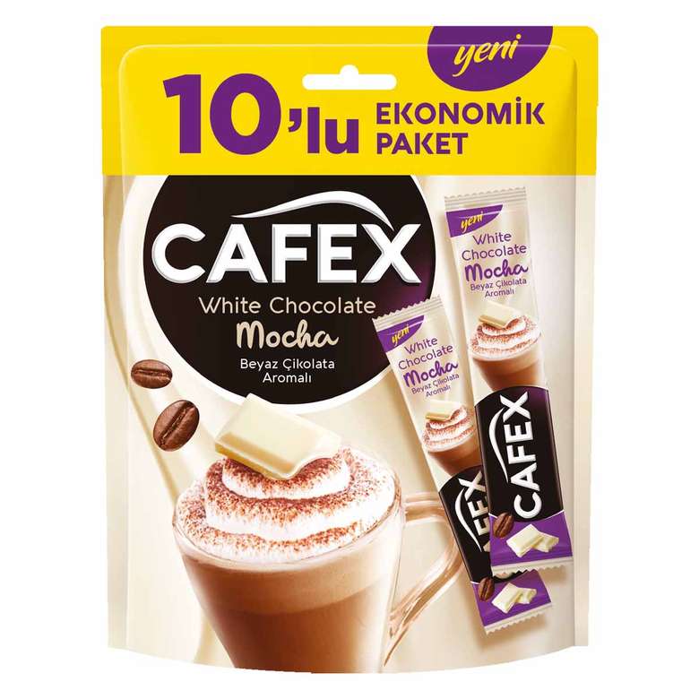 Cafex White Choco Mocha 10&#39;lu