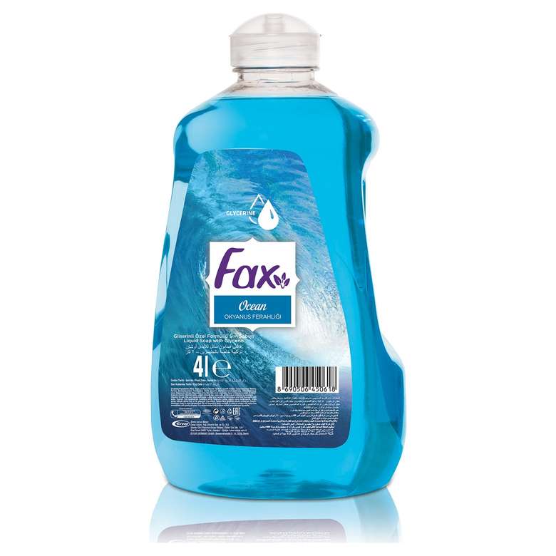 Fax Sıvı Sabun 4 L