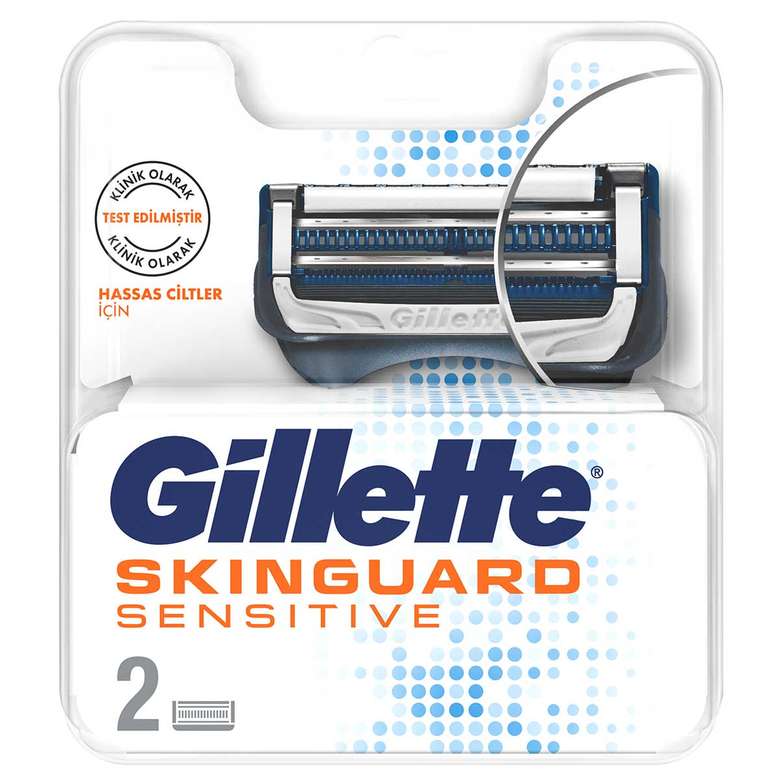 Gillette Skinguard Sensitive 2'li Yedek Tıraş Bıçağı