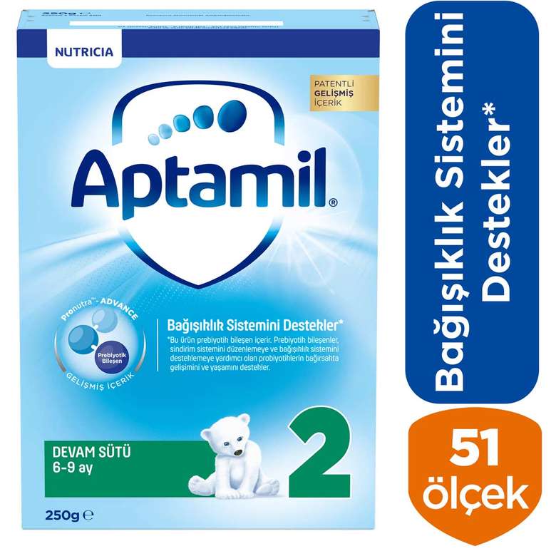 Aptamil 2 Bebek Devam Sütü 250 G