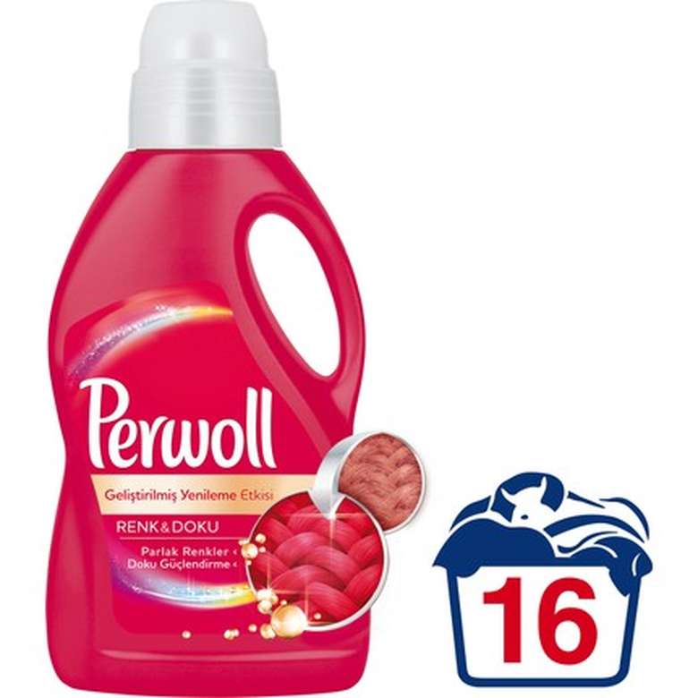 Perwoll Sıvı Deterjan Renkli 1 L