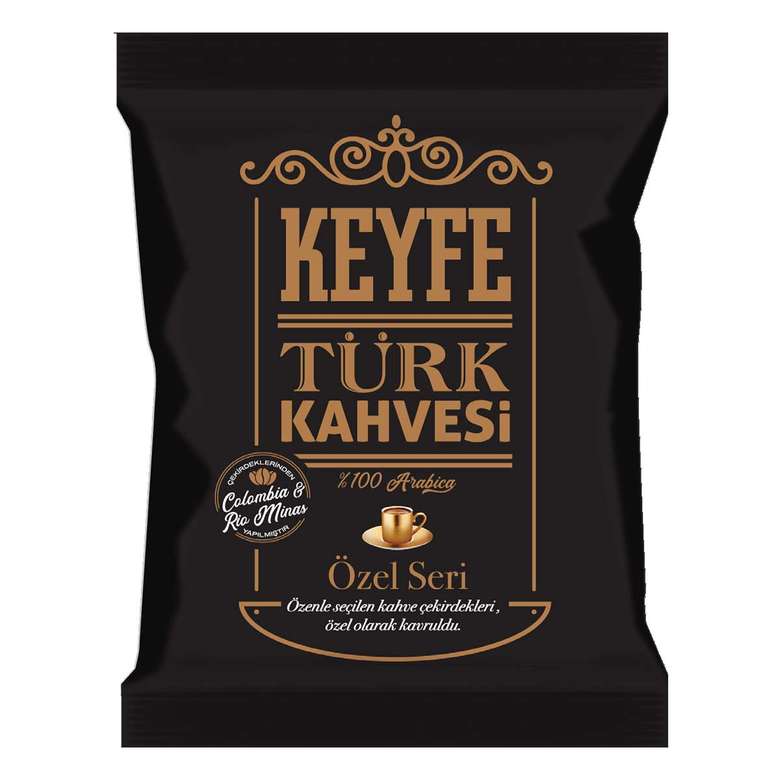 Keyfe Özel Seri  Türk Kahvesi  100 G