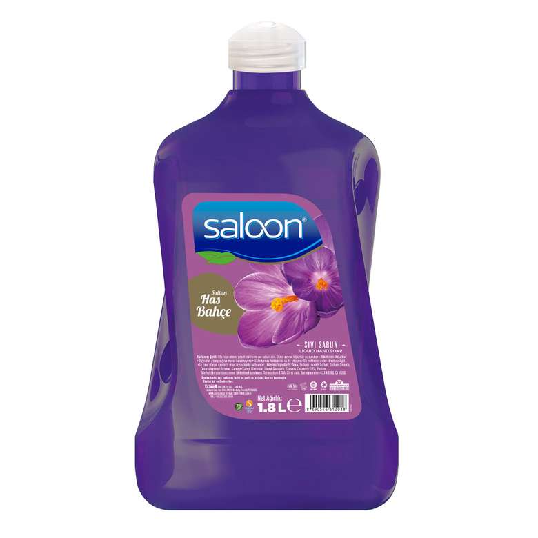 Saloon Sıvı Sabun Sultan Has Bahçe 1,8 L