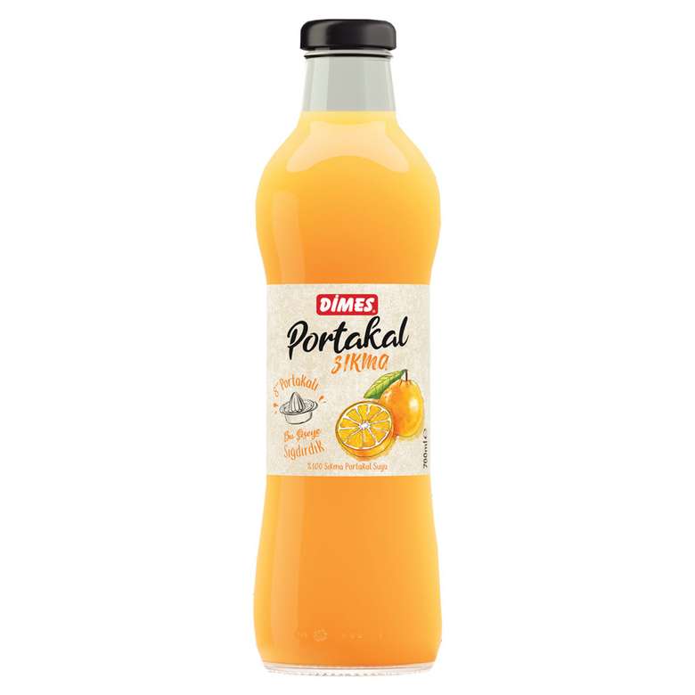 Dimes Meyve Suyu %100 Portakal 700 Ml