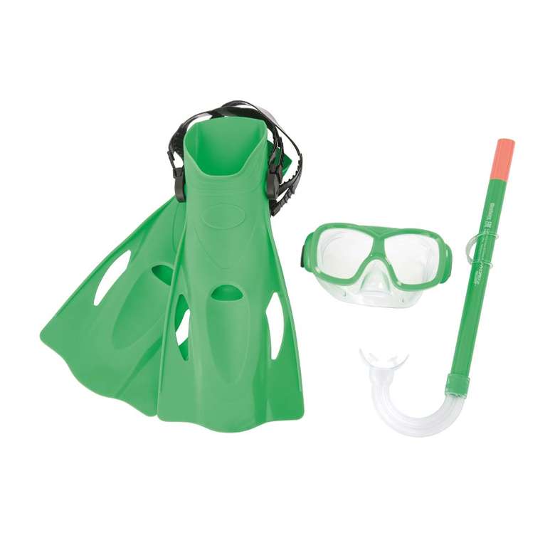 Bestway Dalış Maskesi  Şnorkel Palet - Yeşil
