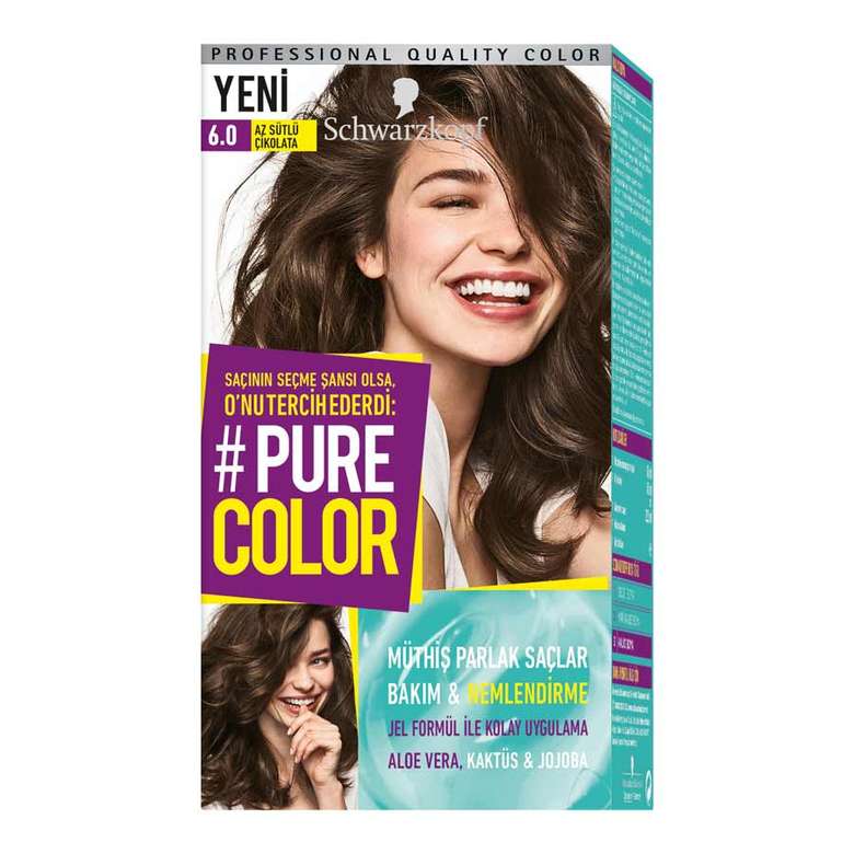 Pure Color 6.0/Az Sütlü Çikolata Saç Boyası