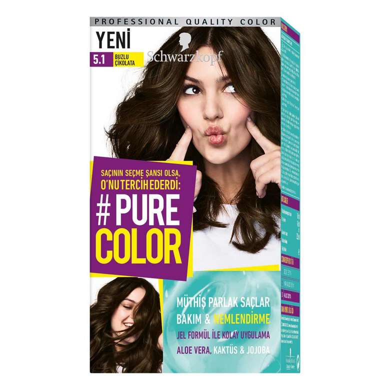 Pure Color 5.1/Buzlu Çikolata Saç Boyası