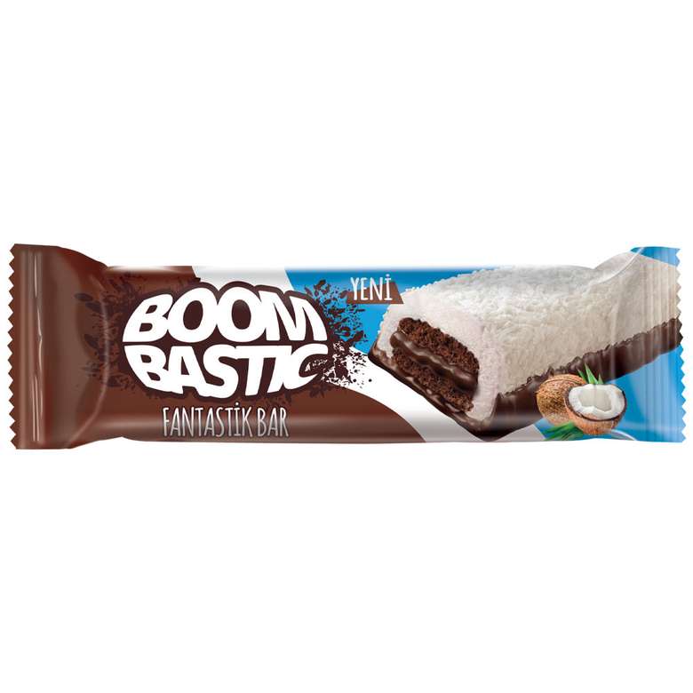 Boombastic Çikolatalı Hindistan Cevizli Marshmallow Kek 40g