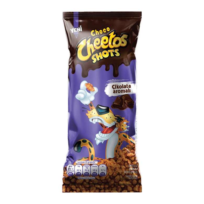 Cheetos Mısır Cipsi Choco Shots 26 G