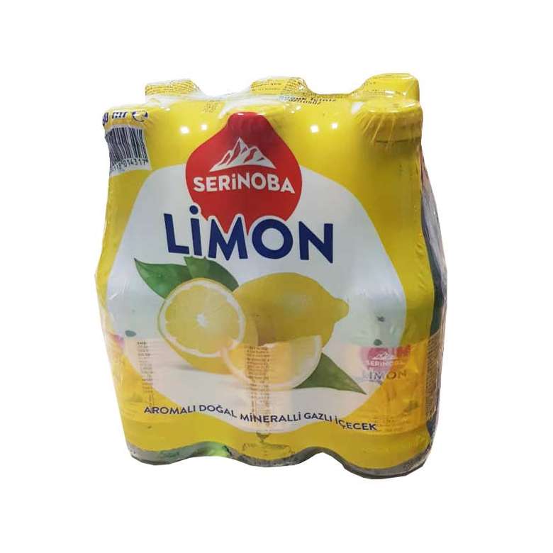 Serinoba Elma/Limon  Aromalı Maden Suyu 6x250 Ml