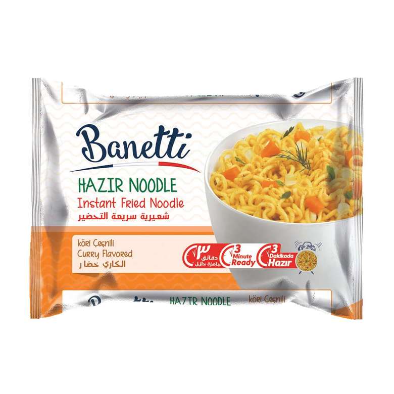 Banetti Noodle Paket Körili 75 G