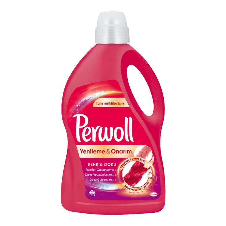 Perwoll Renkliler İçin Sıvı Deterjan 3 L