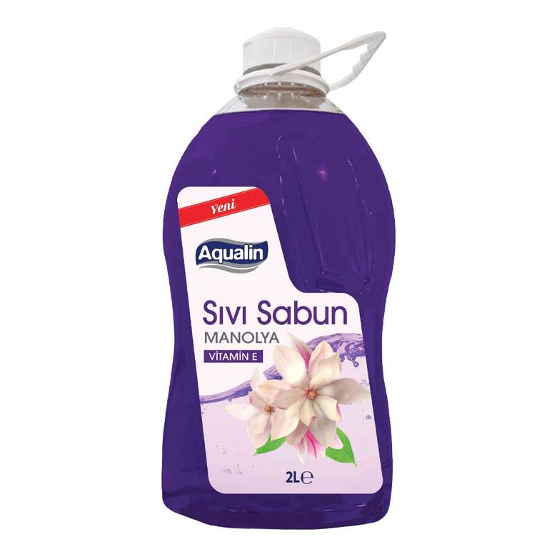 Aqualın Sıvı Sabun Manolya 2000 Ml