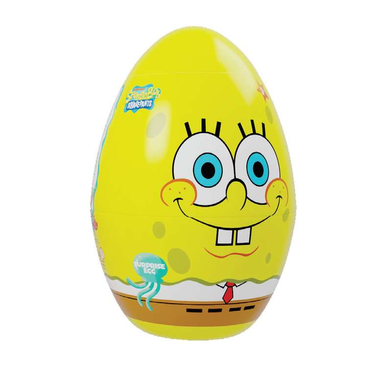 Oyuncak Sünger Bob Dev Yumurta - Sarı