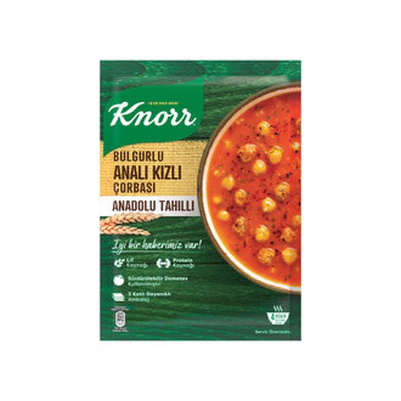 Knorr Bulgurlu Analı Kızlı Çorbası 92 G