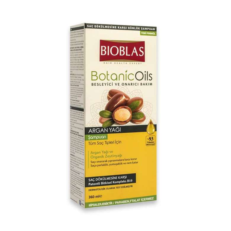 Bioblas Argan Yağlı Şampuan 360 ml