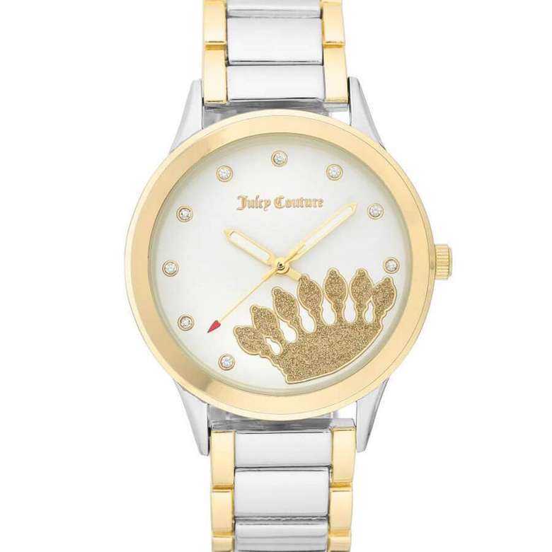 Juicy Couture JC-1126WTTT Kadın Kol Saati Gümüş Sarı