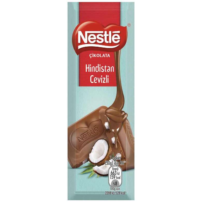 Nestle Classic Hindistan Cevizli Baton Çikolata 30 G