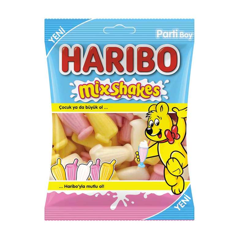 Haribo Mix Shakes Yumuşak Şeker 130 G