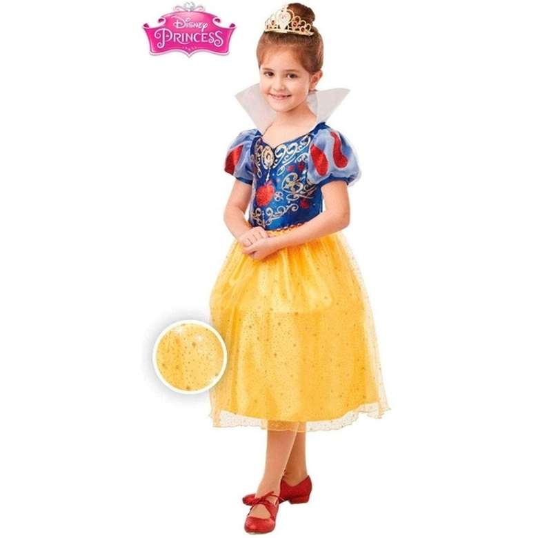 Pamuk Prenses Çocuk Kostümü Sarı