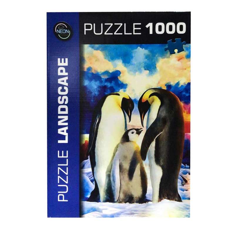 1000 Parça Puzzle - Mavi