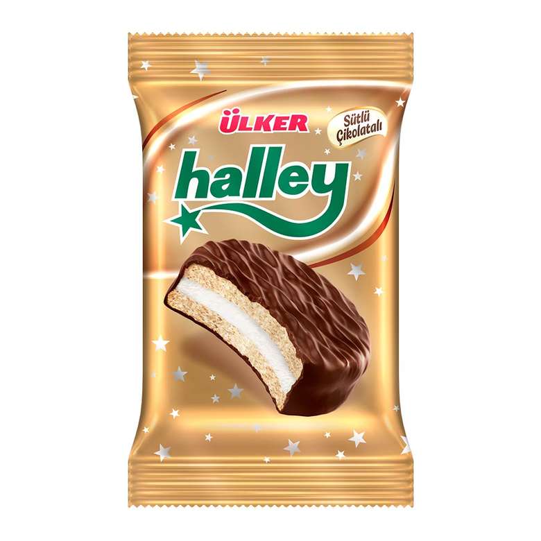Ülker Halley Bisküvi Çikolata Kaplı Marsm. 30 G