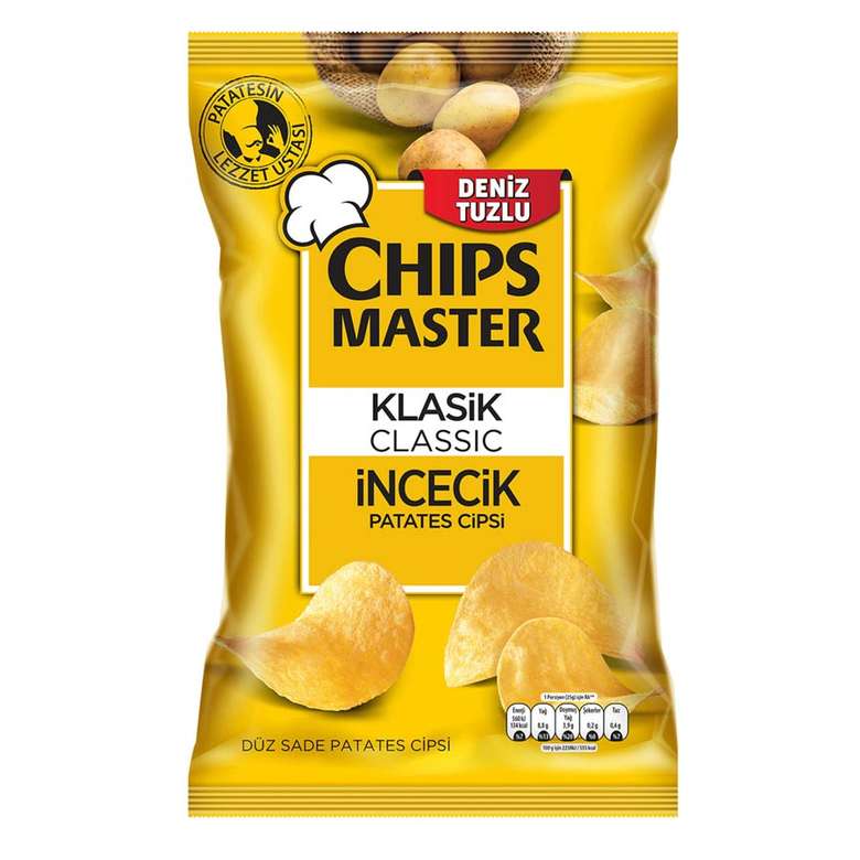 Chips Master Patates Cipsi Sade 110 g
