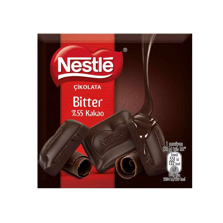 Nestle Bitter Çikolata 60 G
