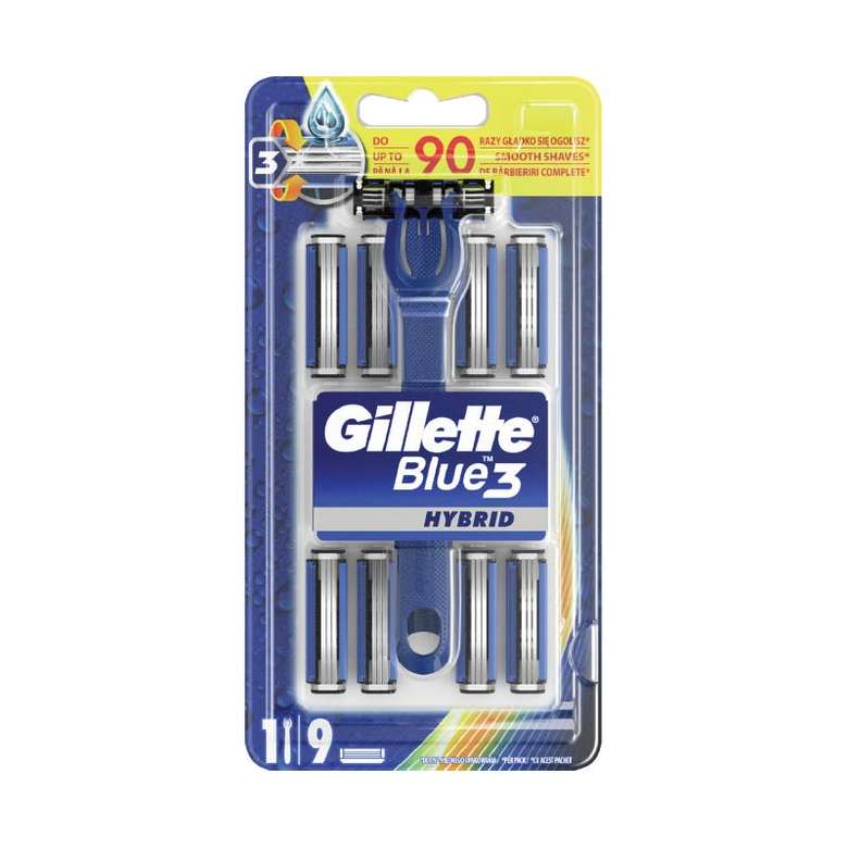 Gillette Blue3 Hybrid Tıraş Bıçağı + 8 Yedek Bıçak