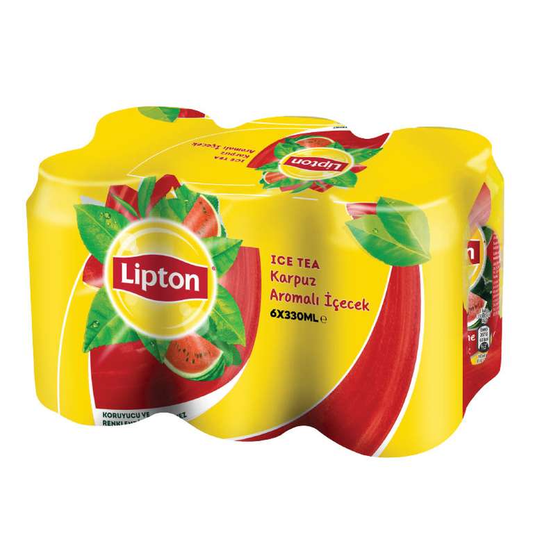 Lipton Buzlu Çay Karpuz 6x330 ml