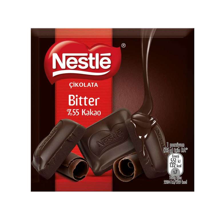 Nestle Classic Bitter Çikolata 60 g