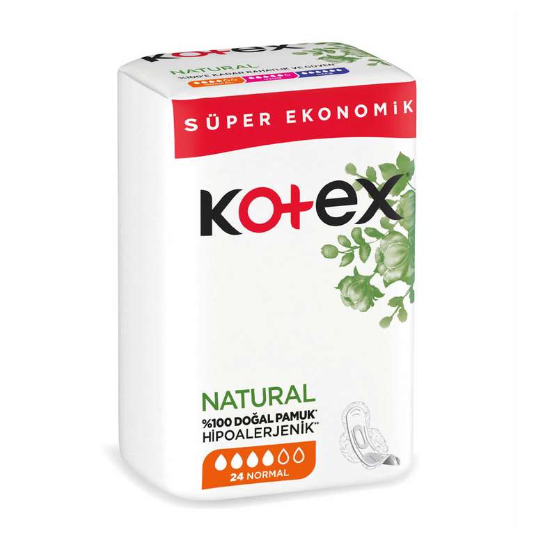 Kotex Natural Hijyenik Ped Ultra Normal 24'lü