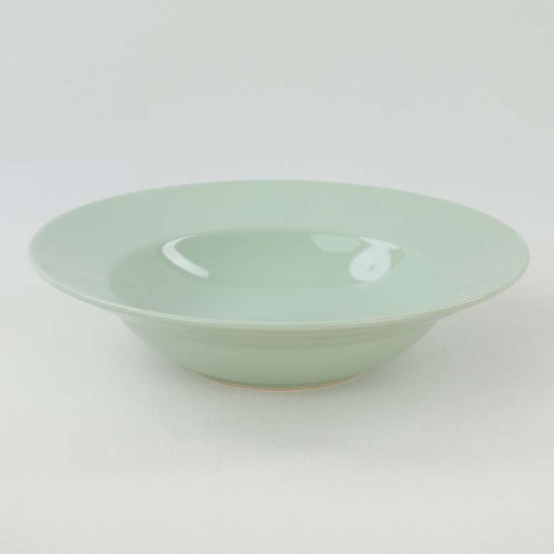 Makarna Tabağı 26 Cm Keramika - Yeşil