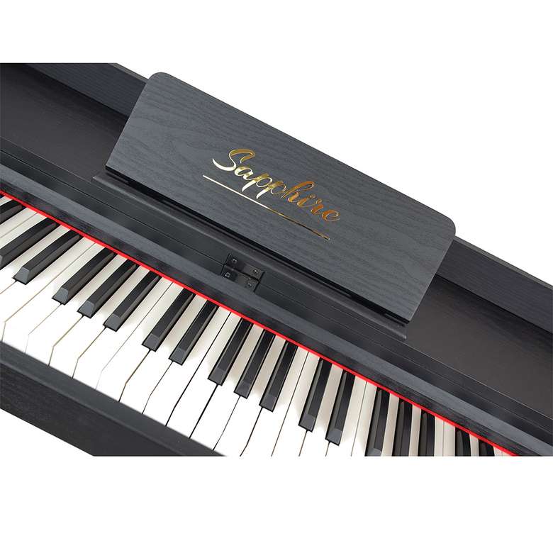 Jwin Sapphire SDP-130BK 88 Tuşlu Kapaklı Dijital Piyano - Siyah