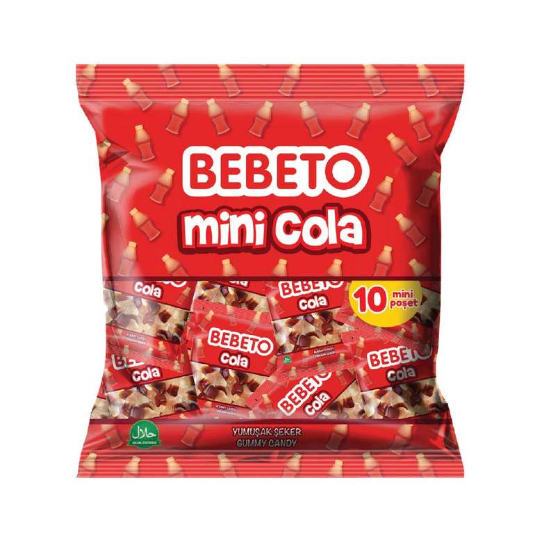 Bebeto Yumuşak Şeker Mini Cola 10x13 g