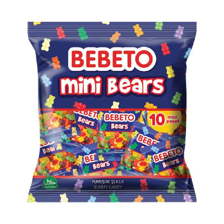 Bebeto Yumuşak Şeker Mini Bears 10x13 G