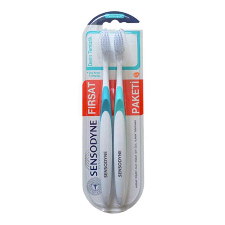 Sensodyne Diş Fırçası Derin Temizlik 1+1 Adet