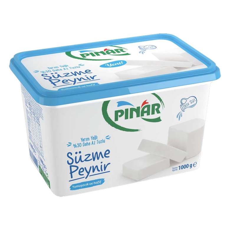Pınar Yarım Yağlı Süzme Peynir 1000 g