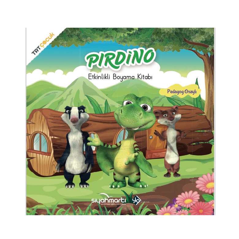 Trt Çocuk Pirdino Etkinlik Boyama Kitabı