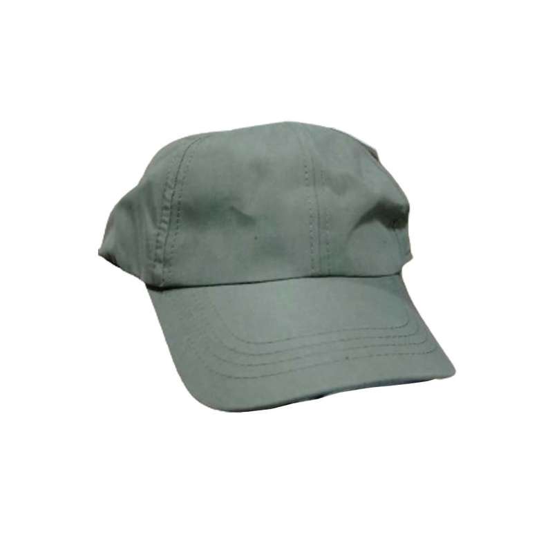 Unisex Kumaş Kep Şapka Koyu Yeşil