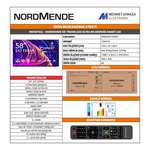 Nordmende NM58F351 58" 147 Ekran Ultra HD Android Led TV